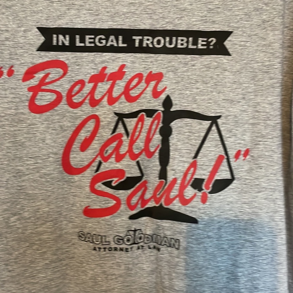 Gray Better Call Saul Graphic Tee - Picture 2 of 2